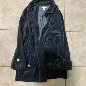 Charter Club Zip Up Sweatshirt/ Jacket